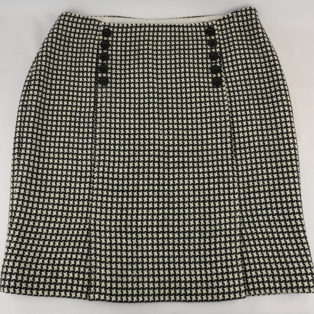 Classiques Entier Wool Fit & Flare Pencil Skirt